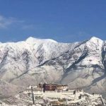 Winter view of Potala Palace Tibet